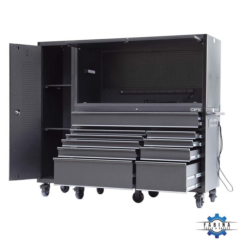 Cách bố trí tủ dụng cụ công nghiệp giúp xưởng tối ưu thao tác làm việc