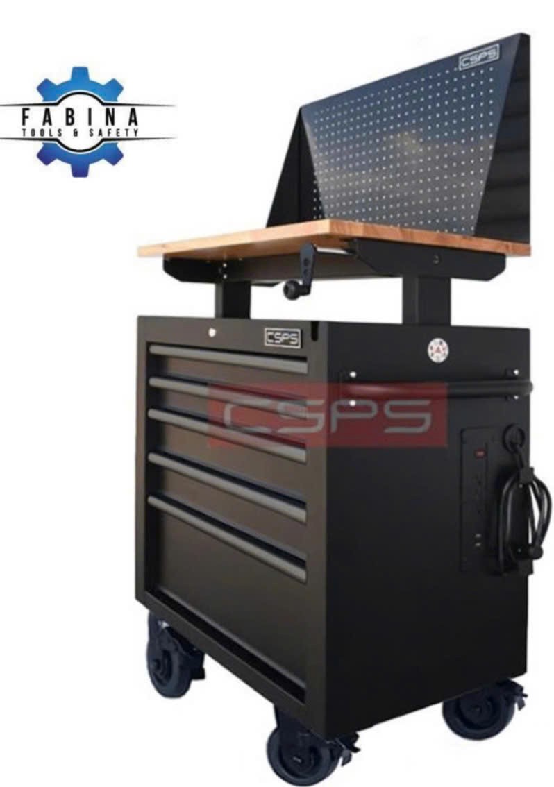 Cách bố trí tủ dụng cụ trong xưởng sửa ô tô để tối ưu thao tác làm việc