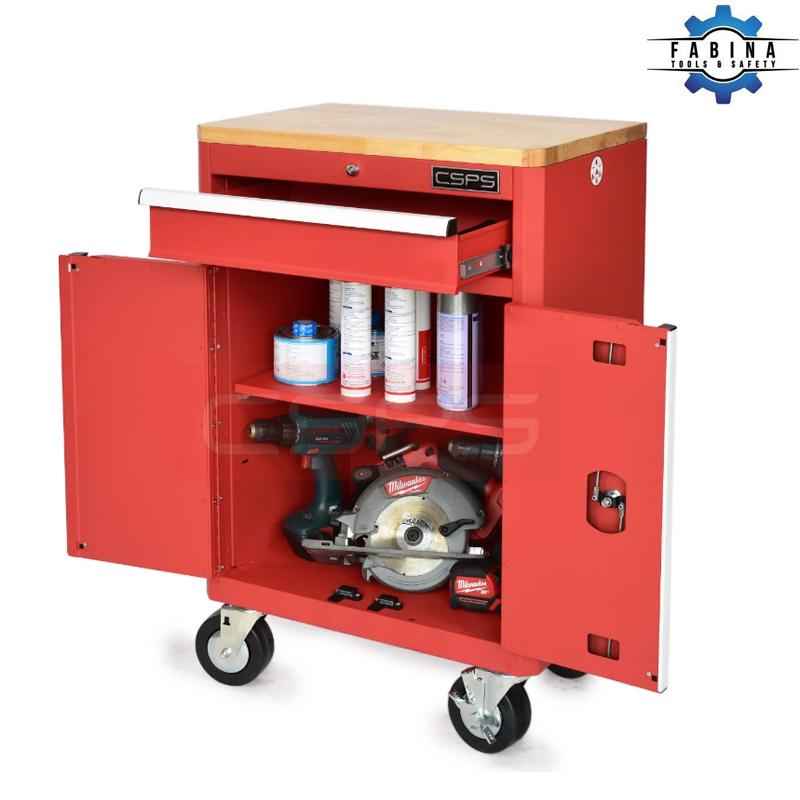 Tủ dụng cụ 3 ngăn giải pháp lưu trữ cho xưởng có không gian hạn chế