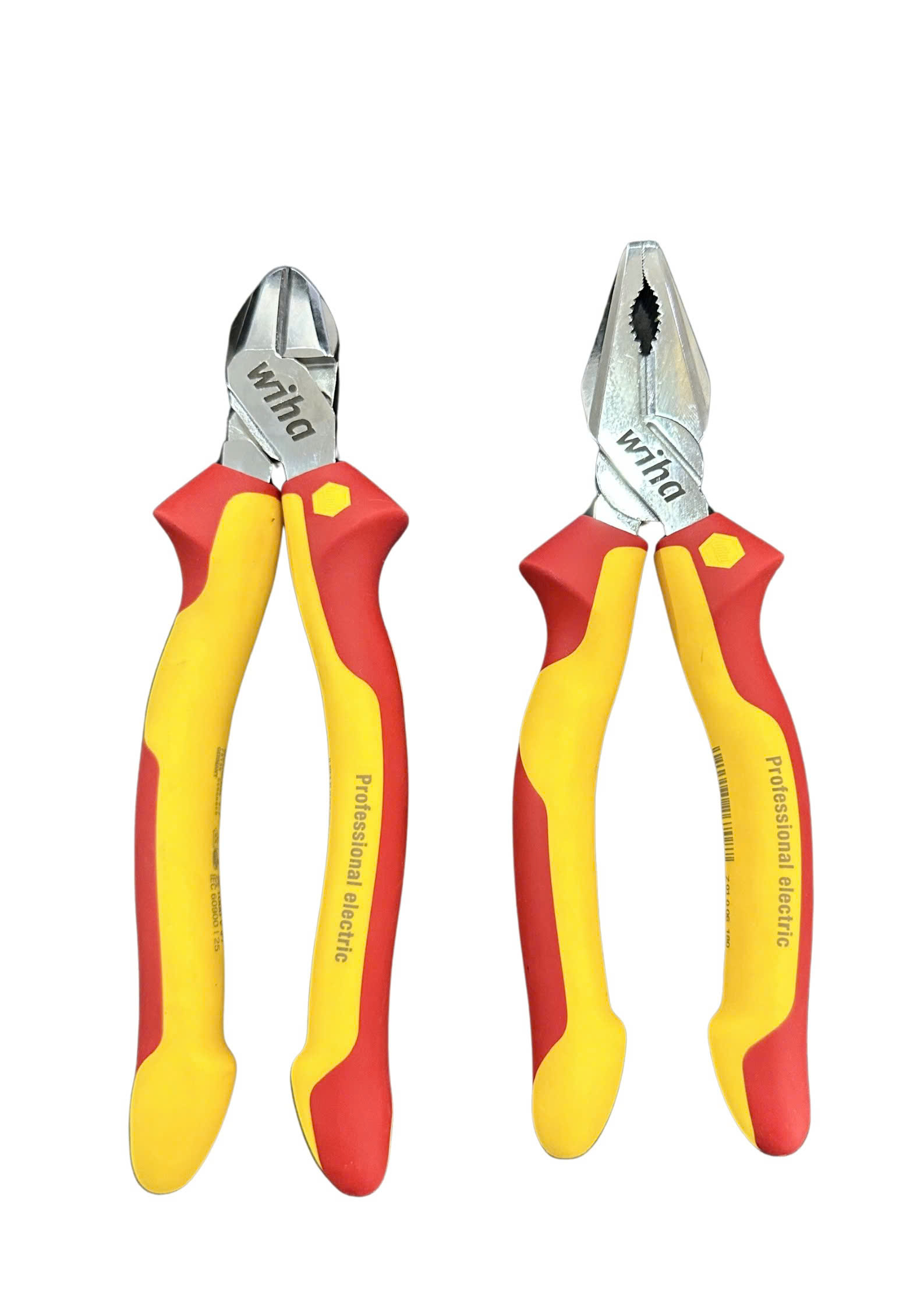 Bộ 2 kìm Wiha cách điện 26714 & 43340