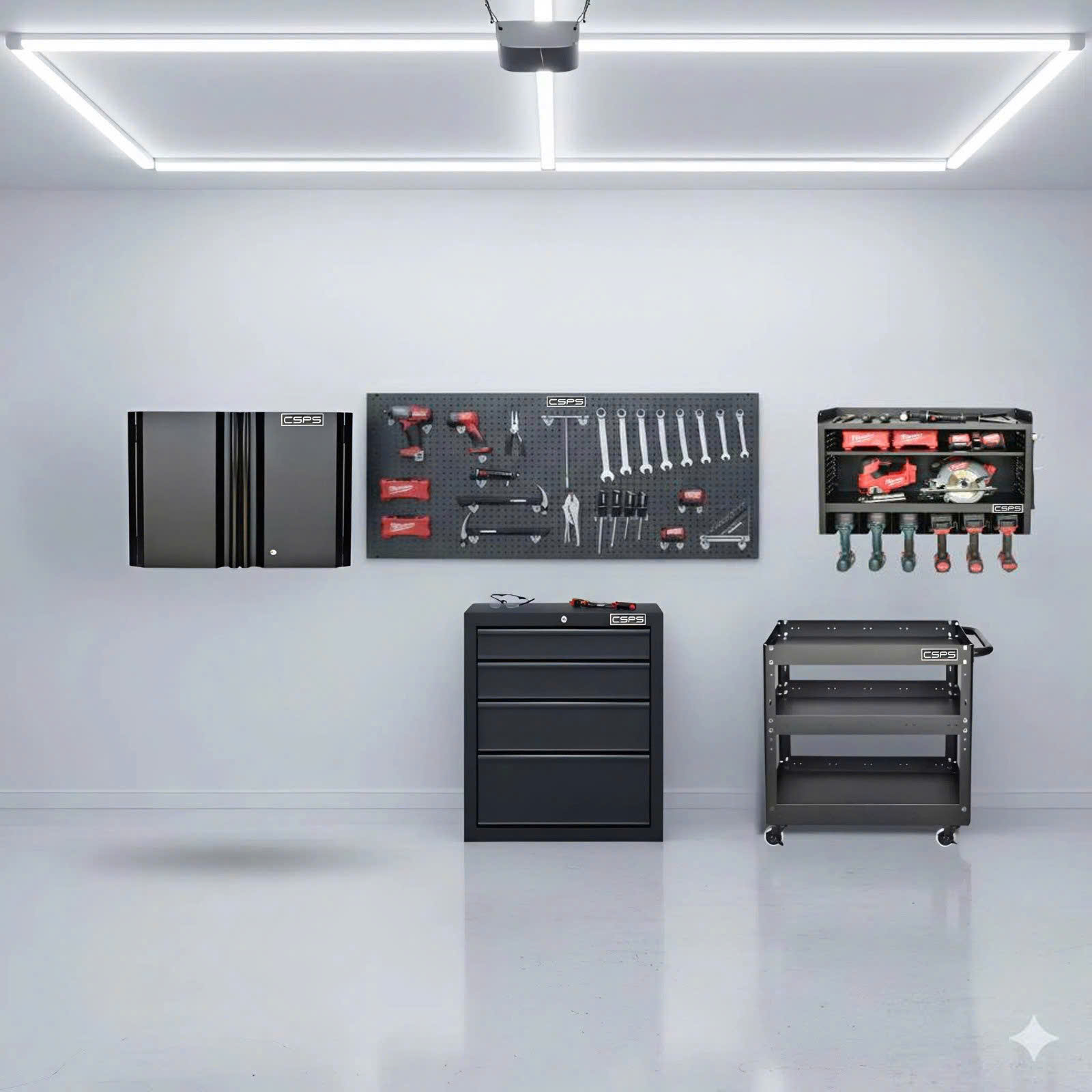 COMBO CSPS GIẢI PHÁP GARAGE TRỌN GÓI MÀU ĐEN