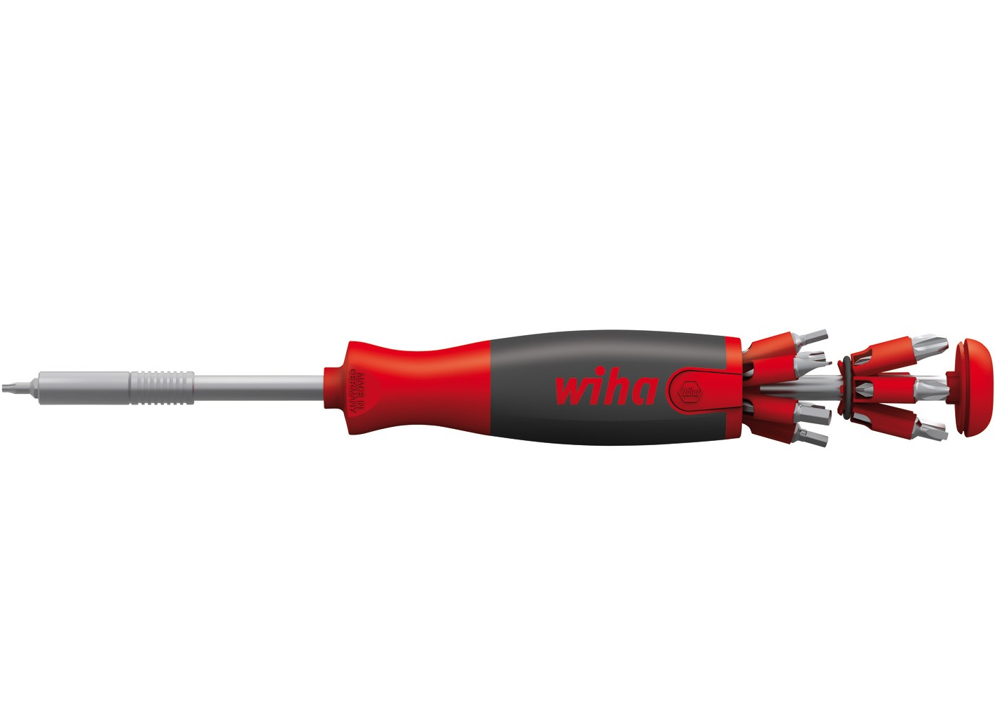 Screwdriver with bit magazine LiftUp 26one® 40907